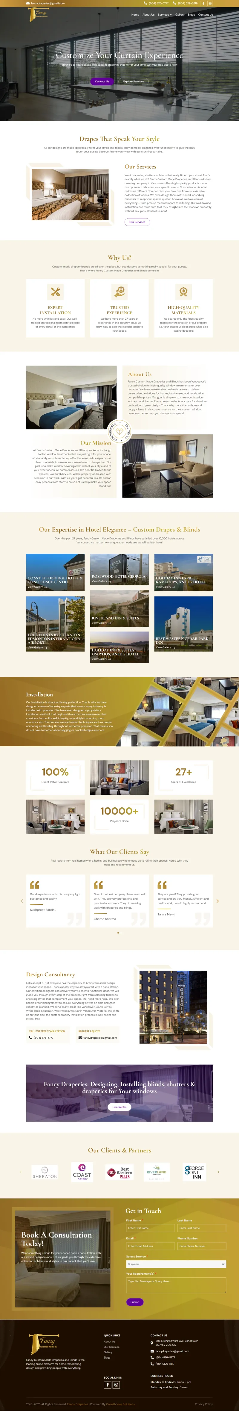 Honey Hut Web Design